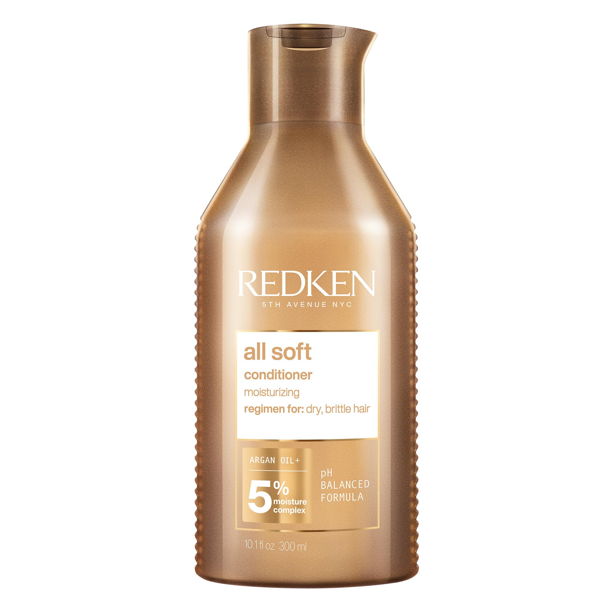 Redken All Soft conditioner front bottle showing product branding and size