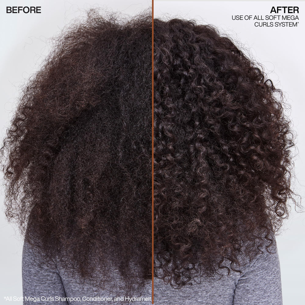 Redken being combed through wet hair illustrating reduced tangles benefit