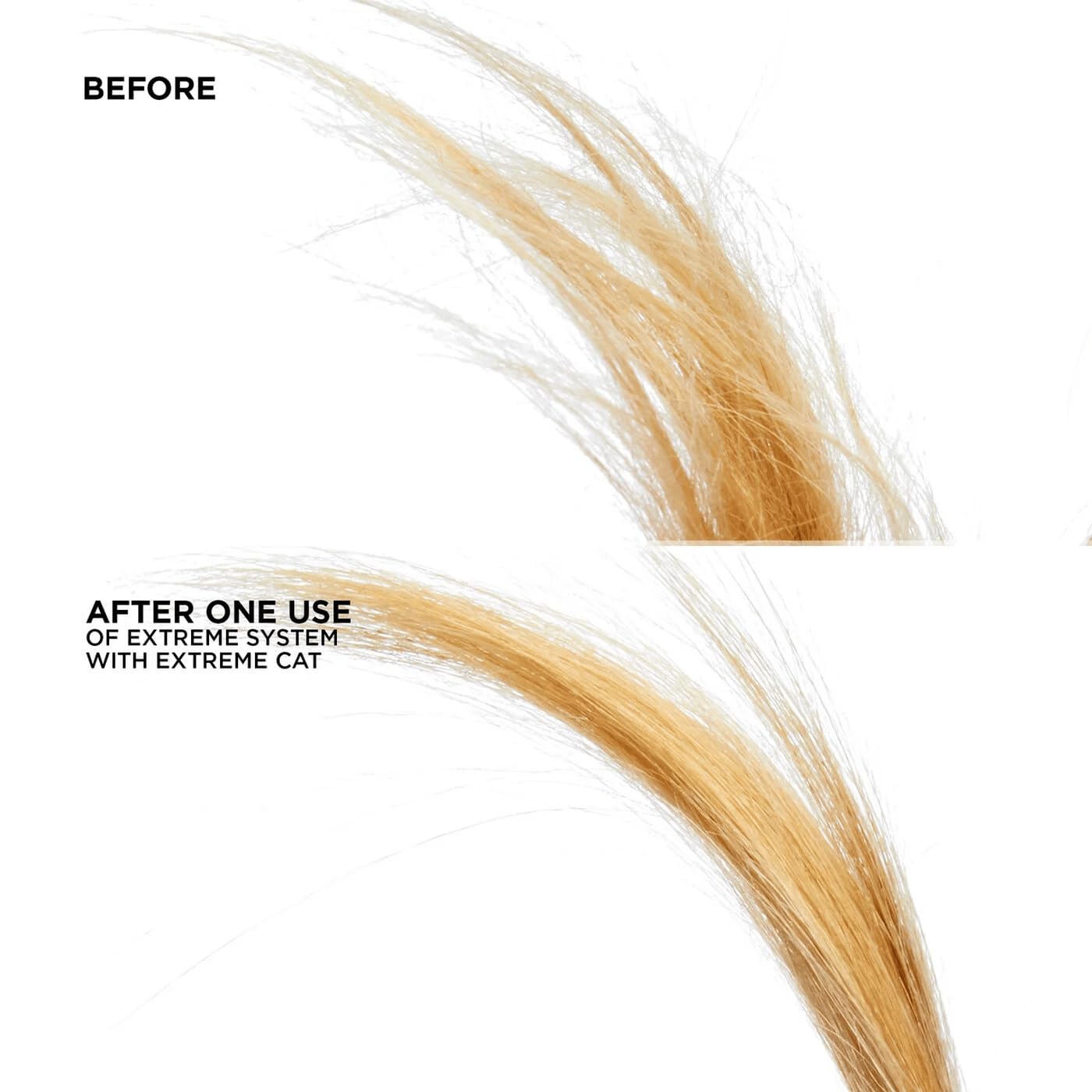 Redken Extreme CAT on bathroom shelf in lifestyle scene promoting salon-grade care