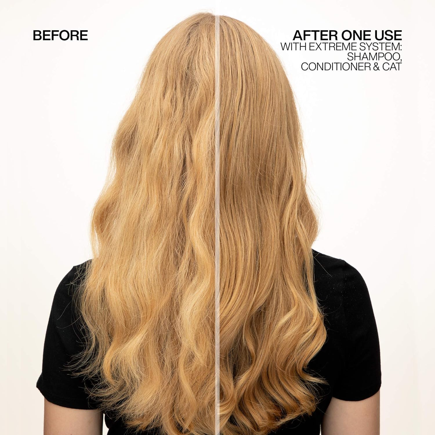Redken Extreme Conditioner open cap revealing creamy conditioner texture and application ease