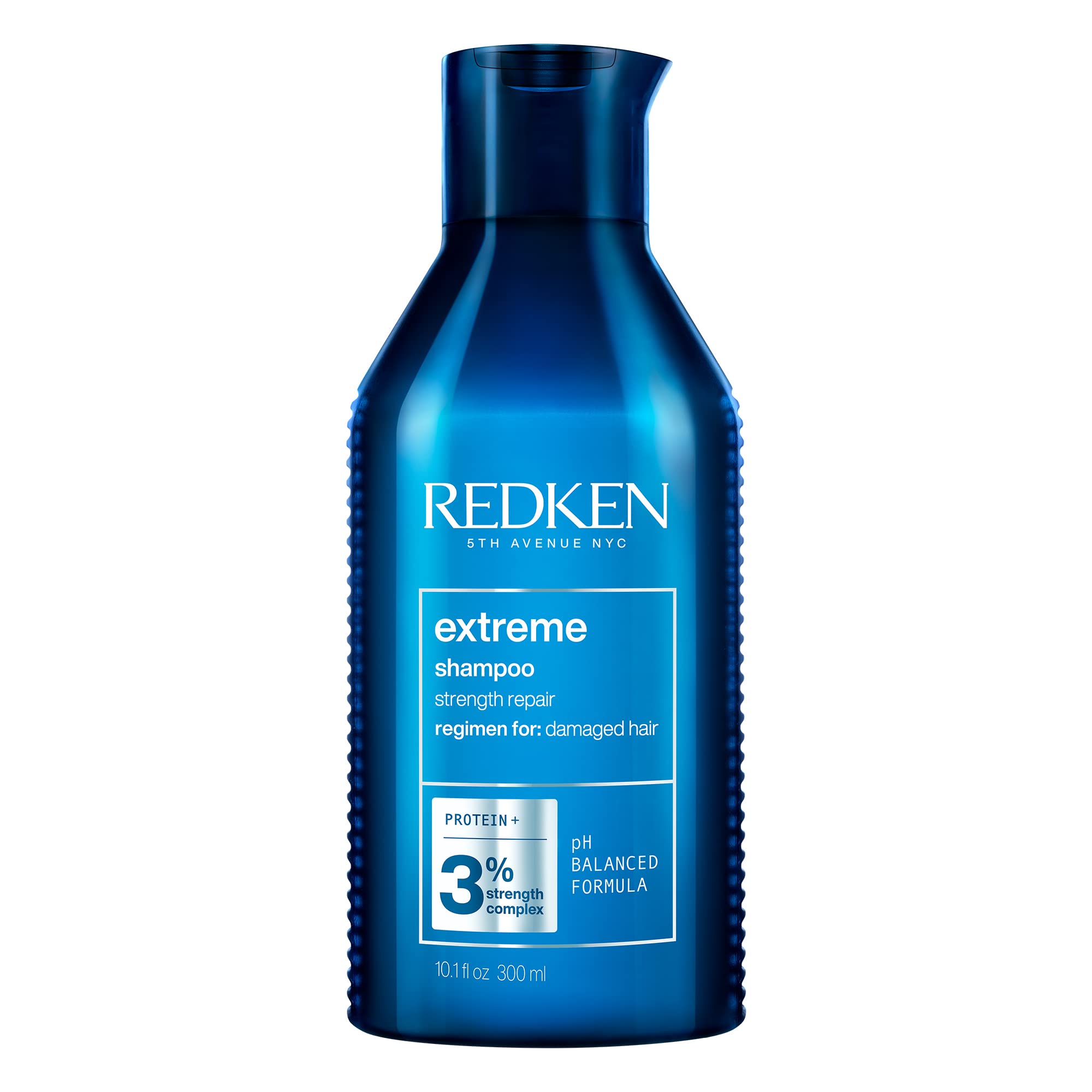 Redken Extreme front bottle showing label and size for easy identification and trust