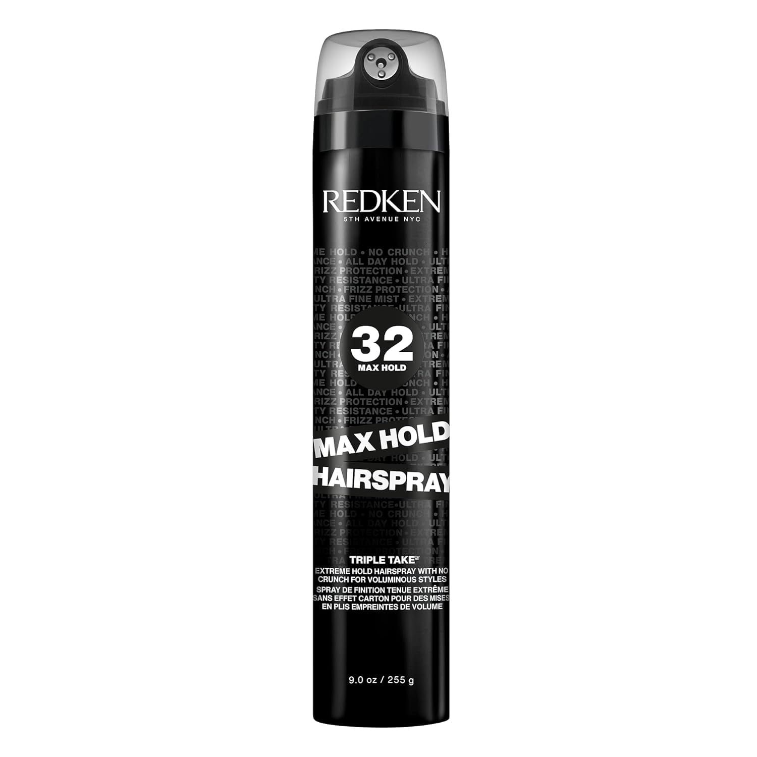 Redken bottle front packaging shows product name and professional finish