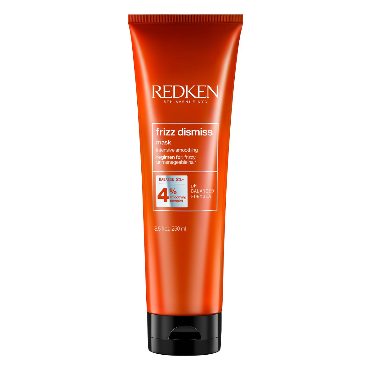 Redken Frizz Dismiss front packaging showing product clarity and benefit