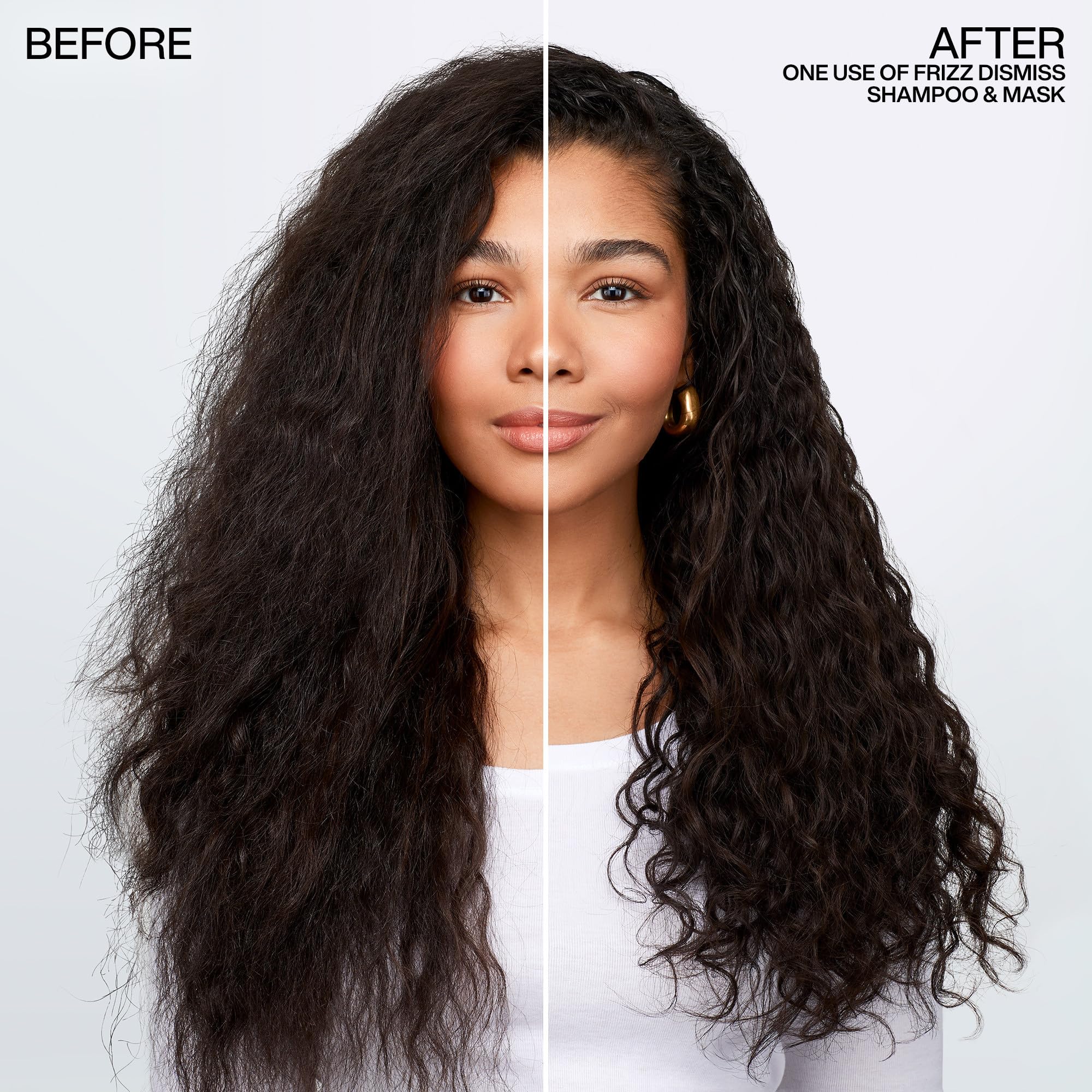 Babassu oil visual with Redken emphasizing natural moisture and frizz control