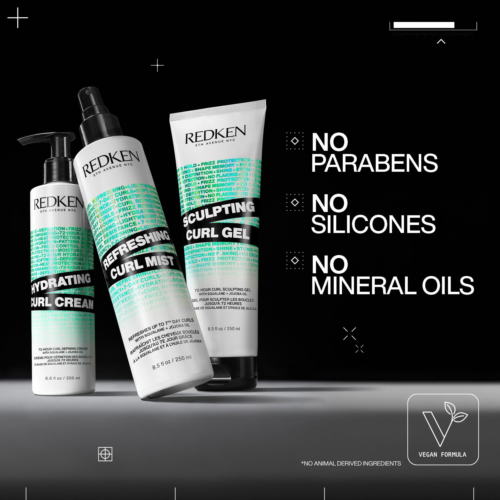 Redken gel used during styling routine in bathroom showing practical use benefit