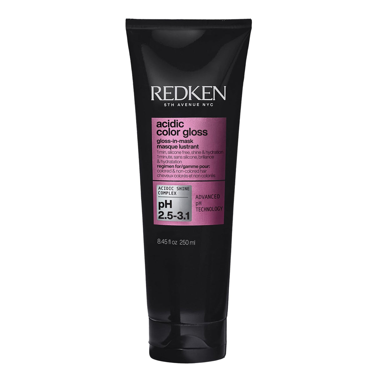 Redken front packaging showing product and benefit of instant shine