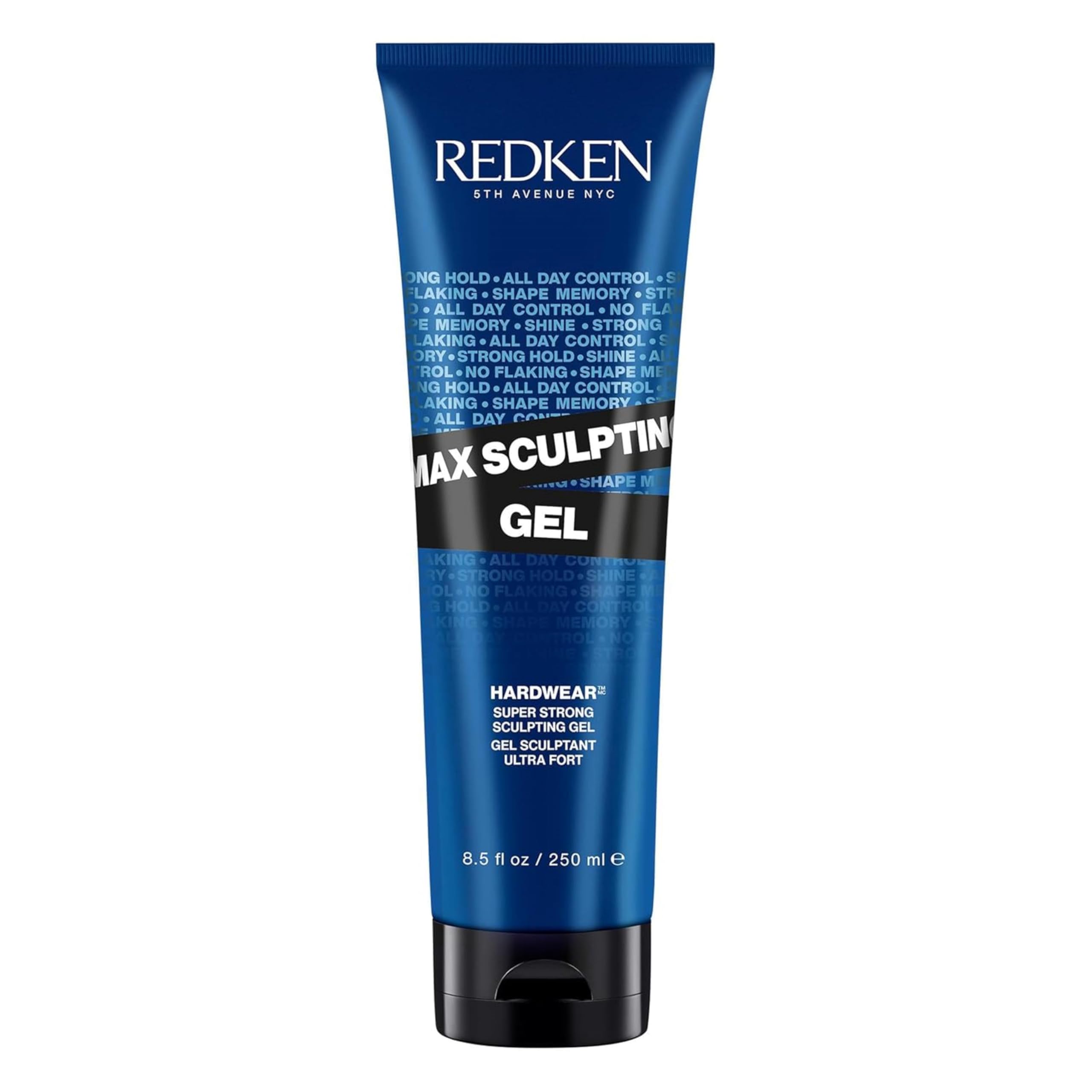 Redken Max Sculpting Gel front packaging showing product label and size for confident purchase