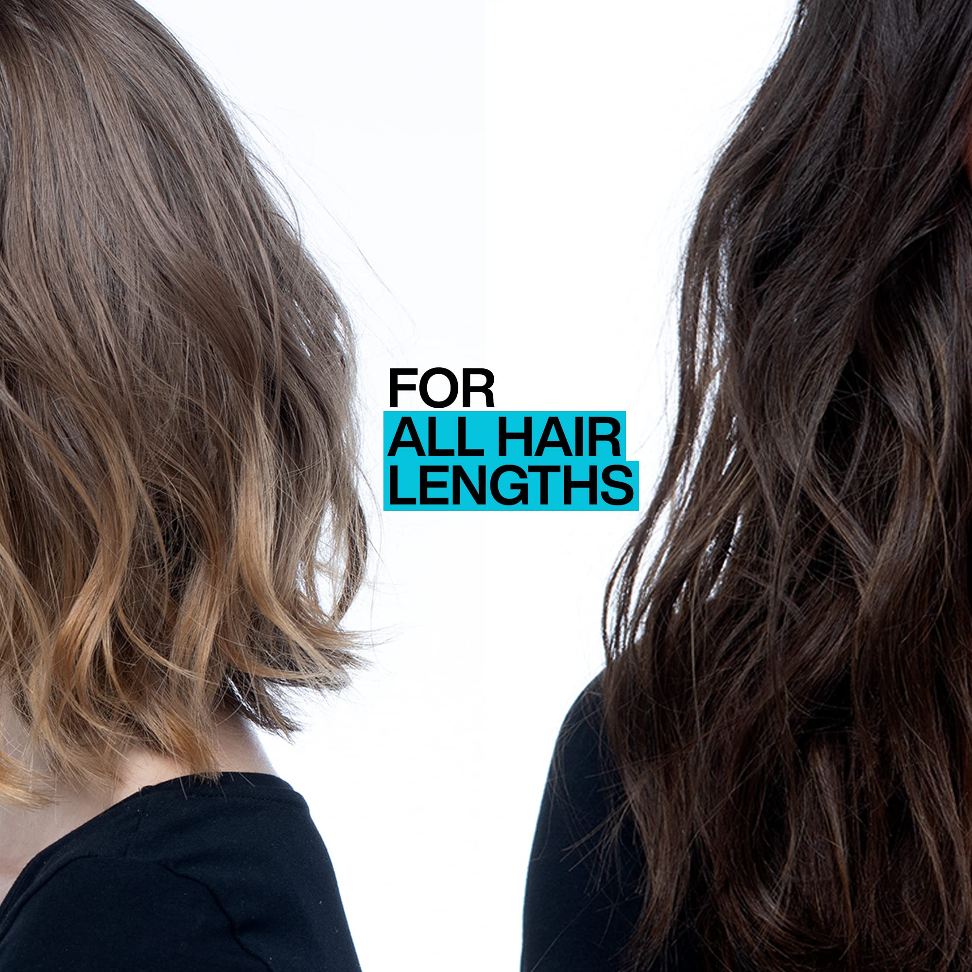 Redken label close-up highlighting Micro-Wax Complex for reshapeability