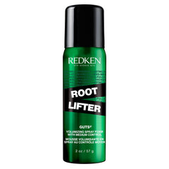 Redken root lifter front packaging showing product and volume benefit
