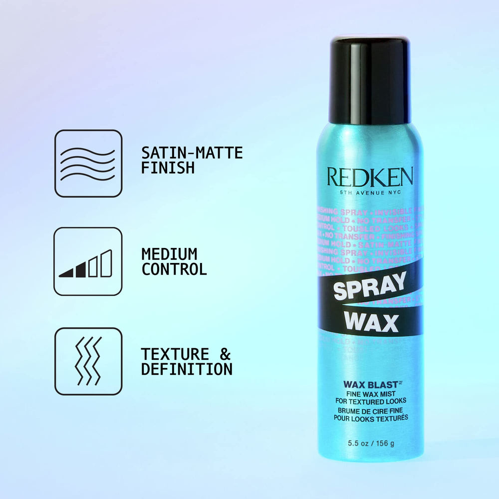 Redken nozzle close-up demonstrating precise mist for lightweight coverage
