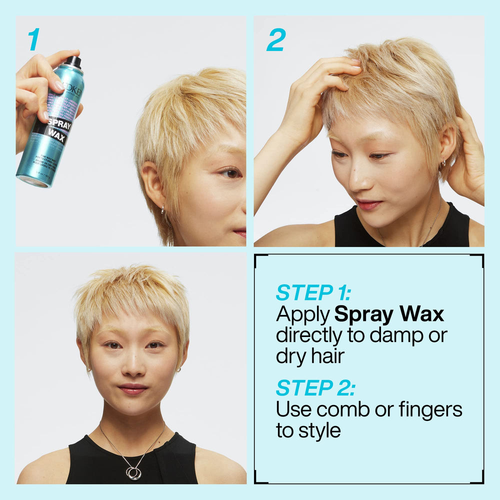 Redken held in hand for scale showing convenient 5.5 oz size