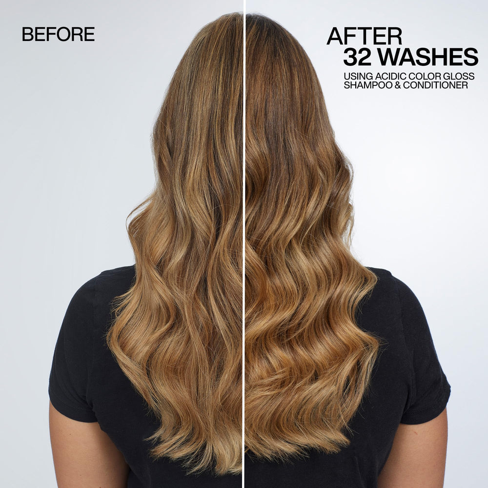 Redken creamy conditioner texture swirled to show smooth consistency