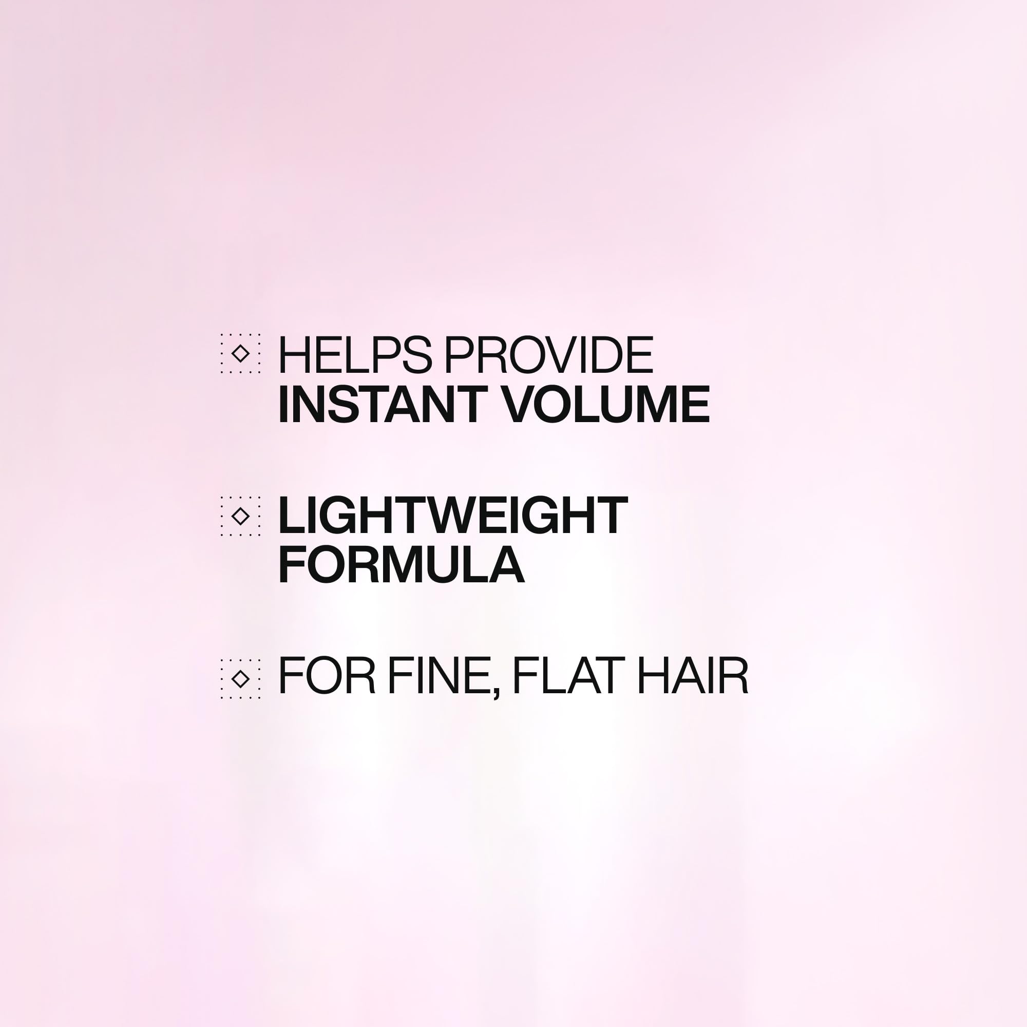 Redken label close-up highlighting ingredients and formula advantage
