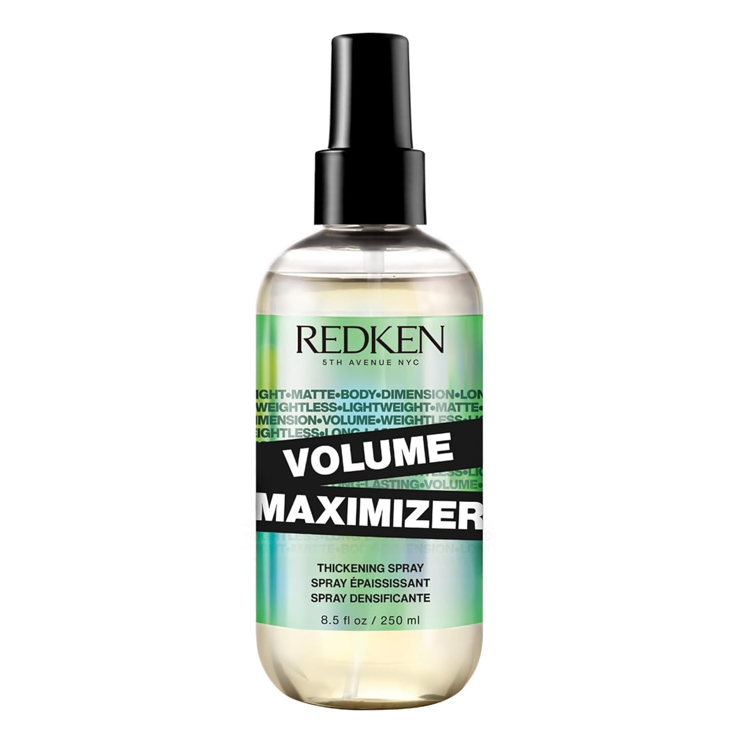 Redken front packaging showing bottle and product identity for confident styling
