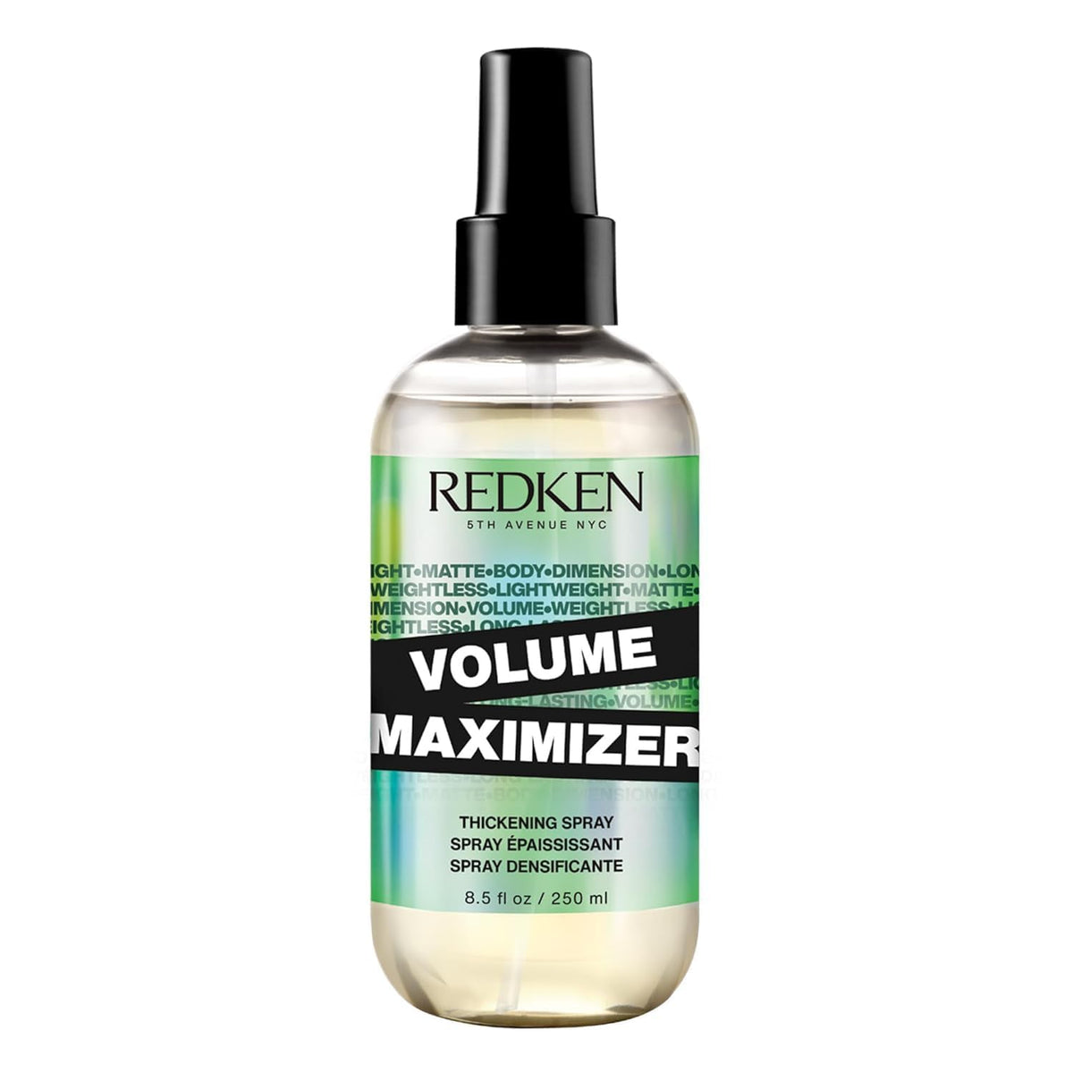 Redken front packaging showing bottle and product identity for confident styling