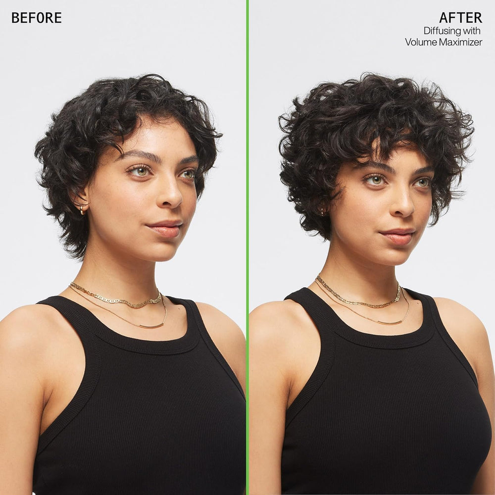 Redken applied at roots to boost lift and fuller-looking hair instantly