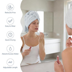 REDKISS closeup of microfiber weave demonstrating fast absorption and gentle texture