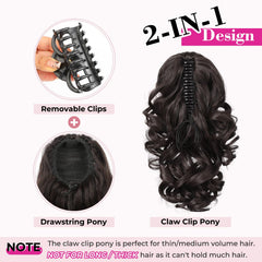 REECHO claw clip detail demonstrating secure attachment benefit