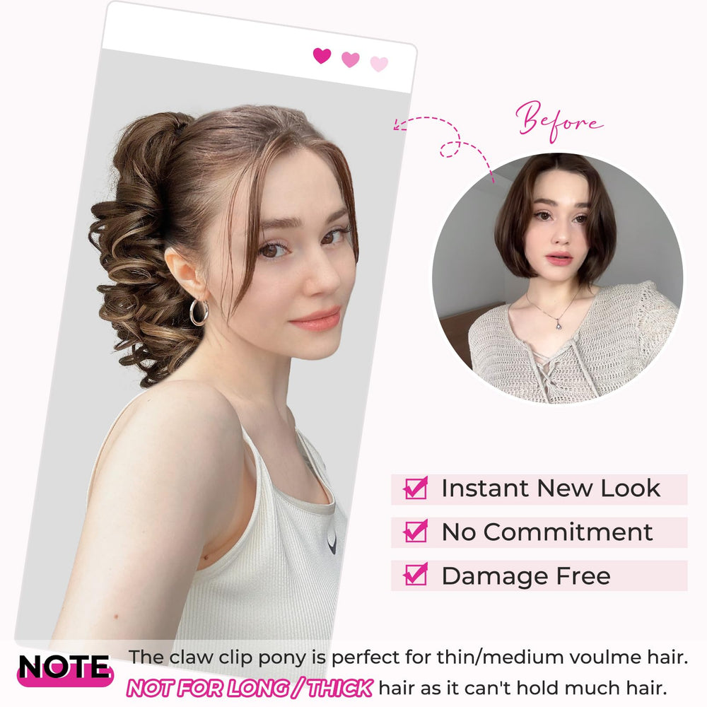 REECHO side profile worn on model showing blended color and realistic movement
