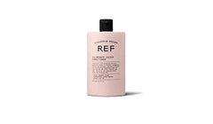 REF applying conditioner to damp hair demonstrating detangling and shine benefits