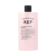REF Illuminate Colour Shampoo bottle front view showing glossy color-preserving finish