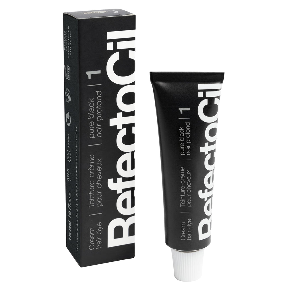 RefectoCil cream texture close-up illustrating smooth blendability