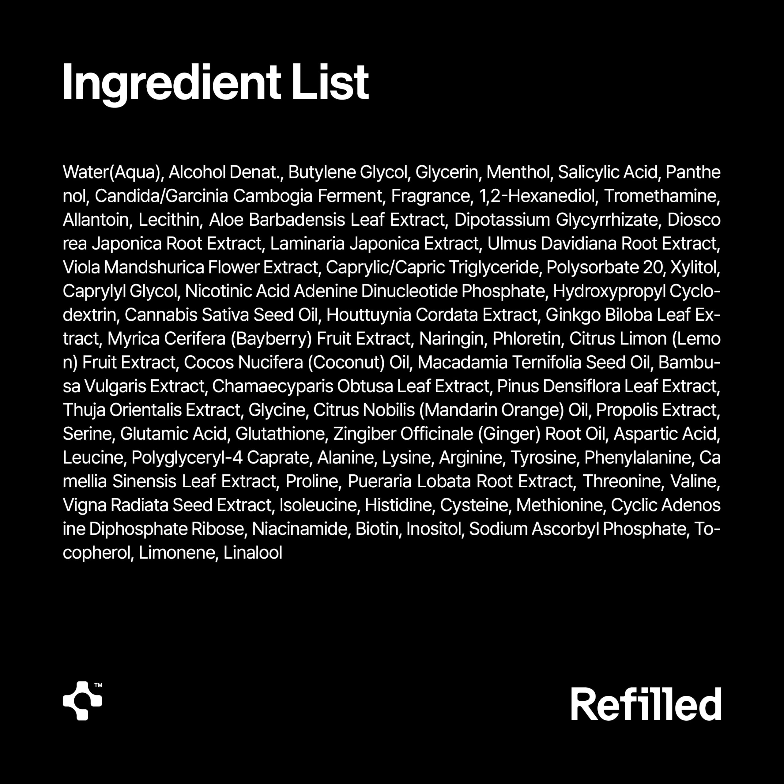 Refilled in bathroom routine scene showing daily use and seamless integration into self-care