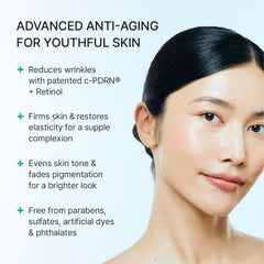 REJURAN foam transforming on hand for easy application and even coverage
