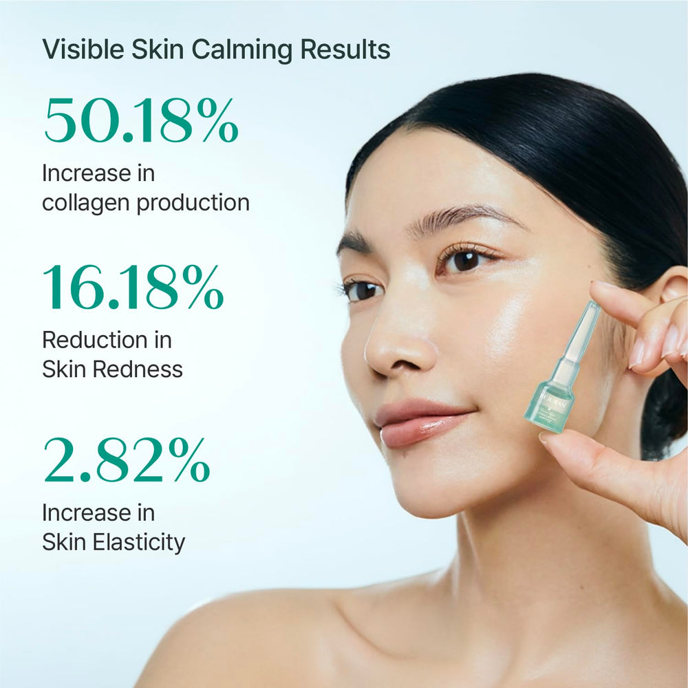 REJURAN serum texture on hand displaying lightweight absorption and glow