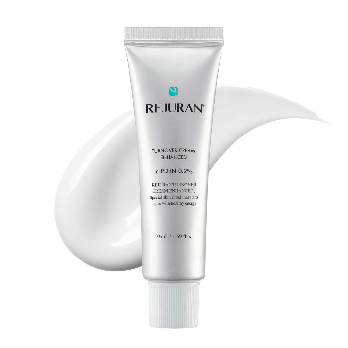 REJURAN front tube shot showing product and branding for easy identification