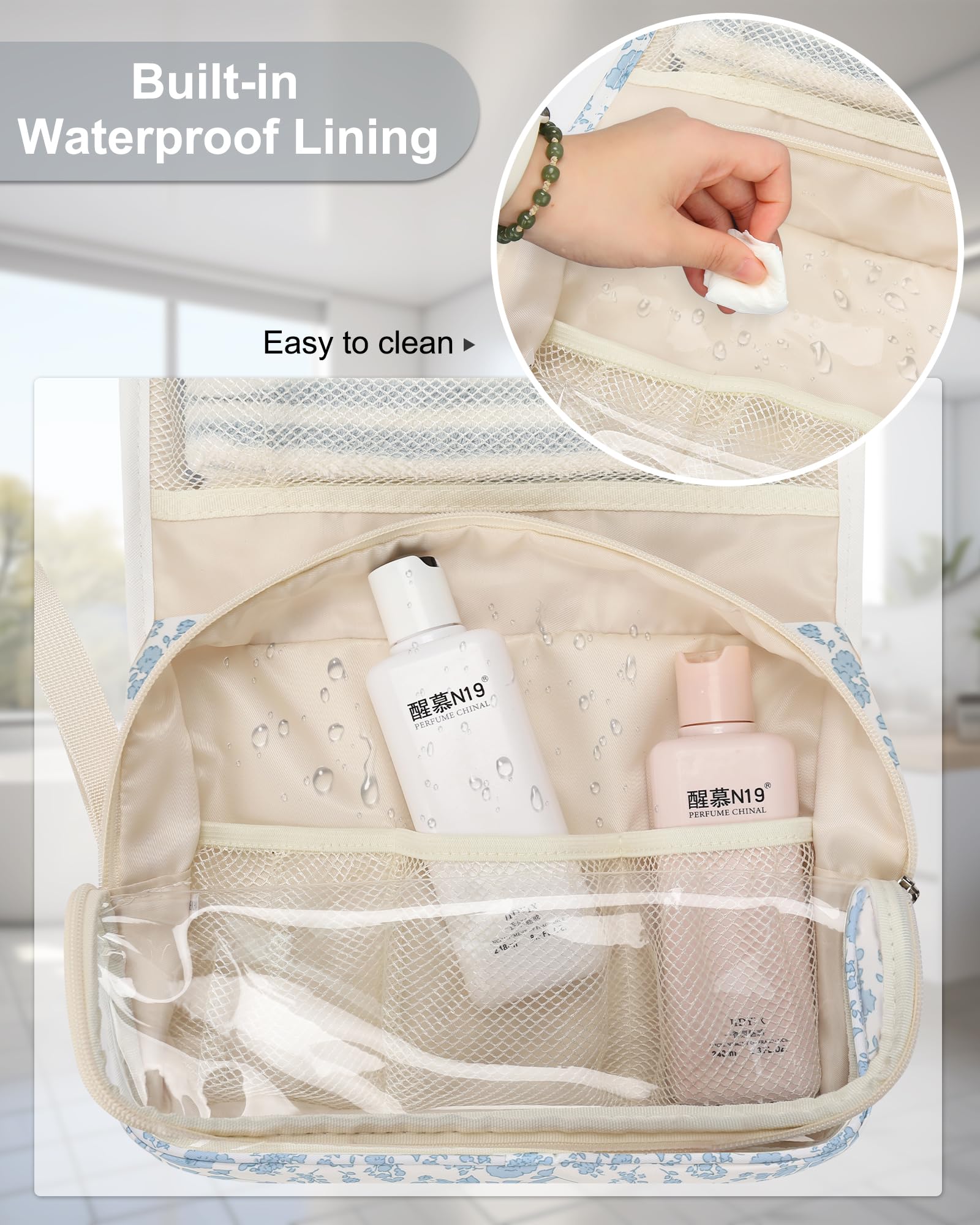 Relavel neatly packed inside a suitcase for travel-ready organization