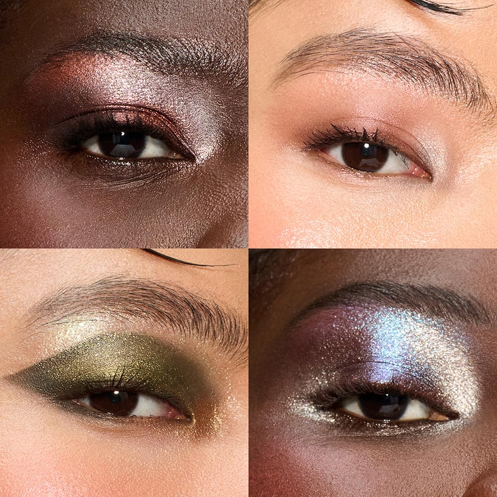 r.e.m. beauty applied natural daytime eye look demonstrating blendable finish