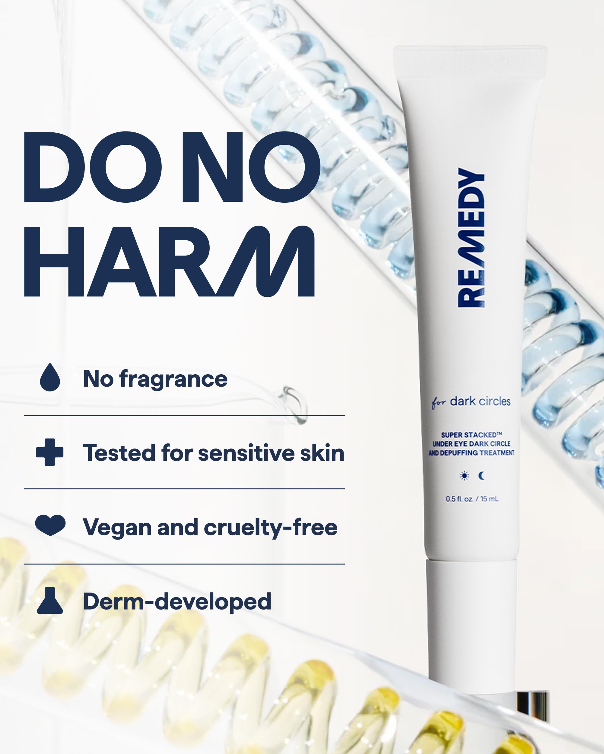 Remedy Science in morning routine setting suggesting refreshed, awake appearance