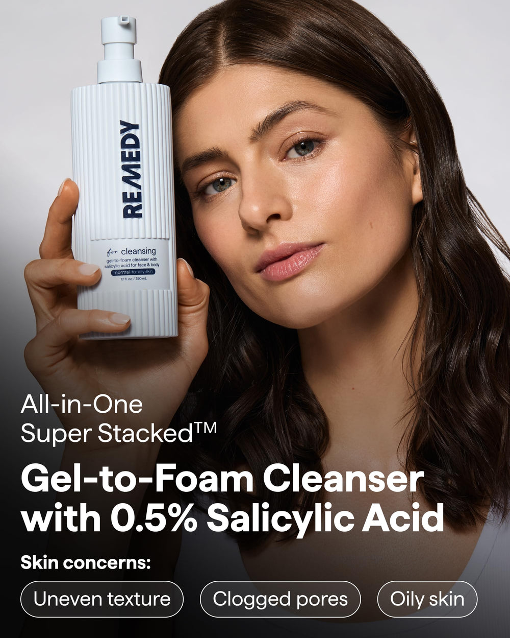 Remedy Science close-up of gel texture showing smooth spreadability and control