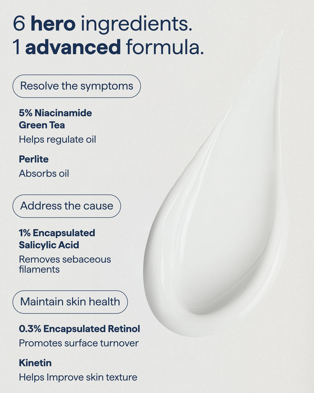 Remedy Science application on hand showing gel spreadability and quick absorption benefit