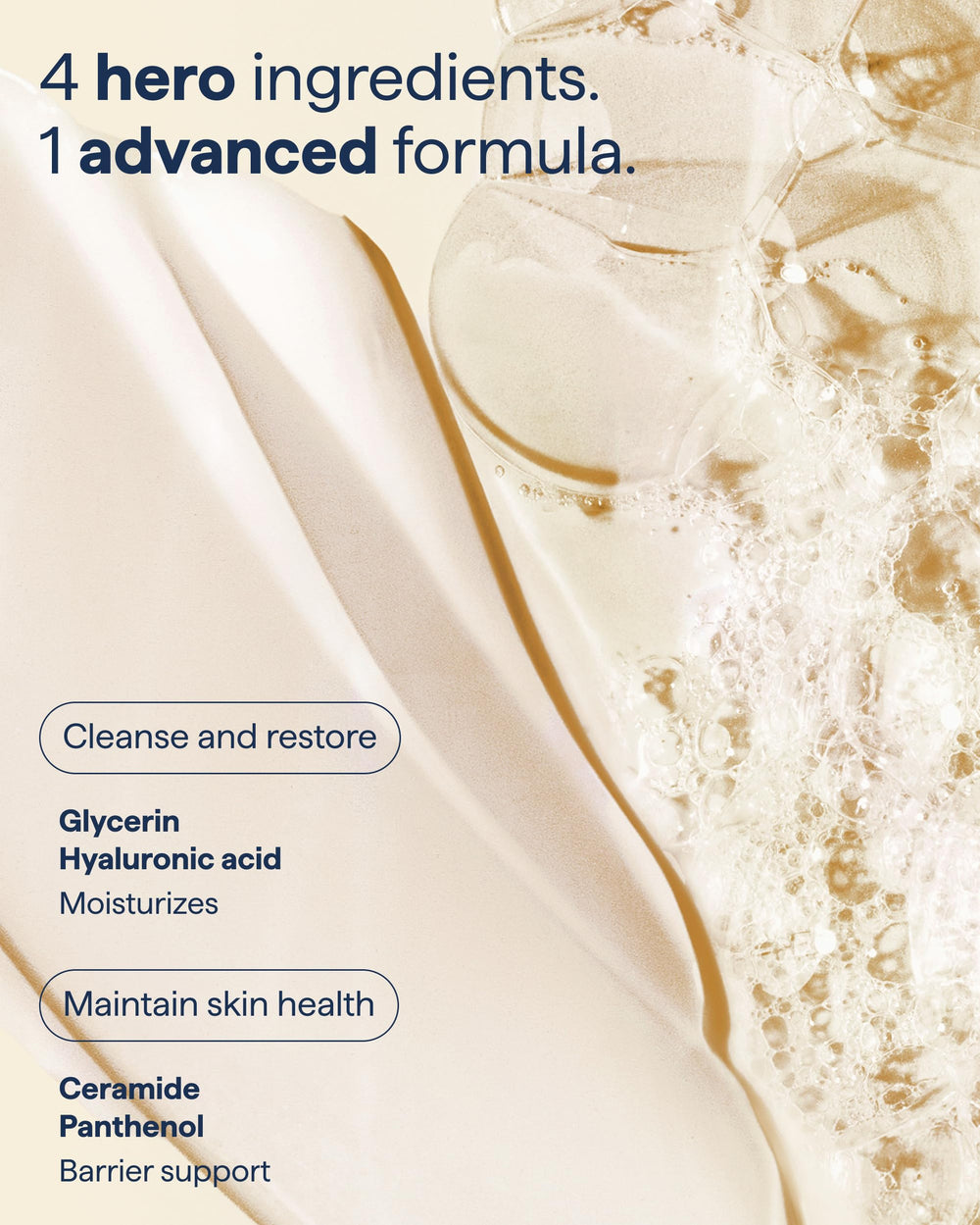 Remedy Science cleanser on bathroom counter demonstrating daily routine