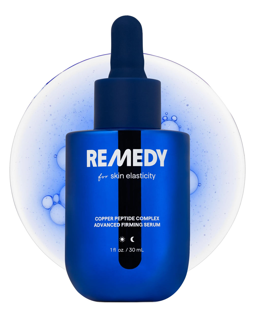 Remedy Science front packaging showing serum bottle and brand for confident purchase