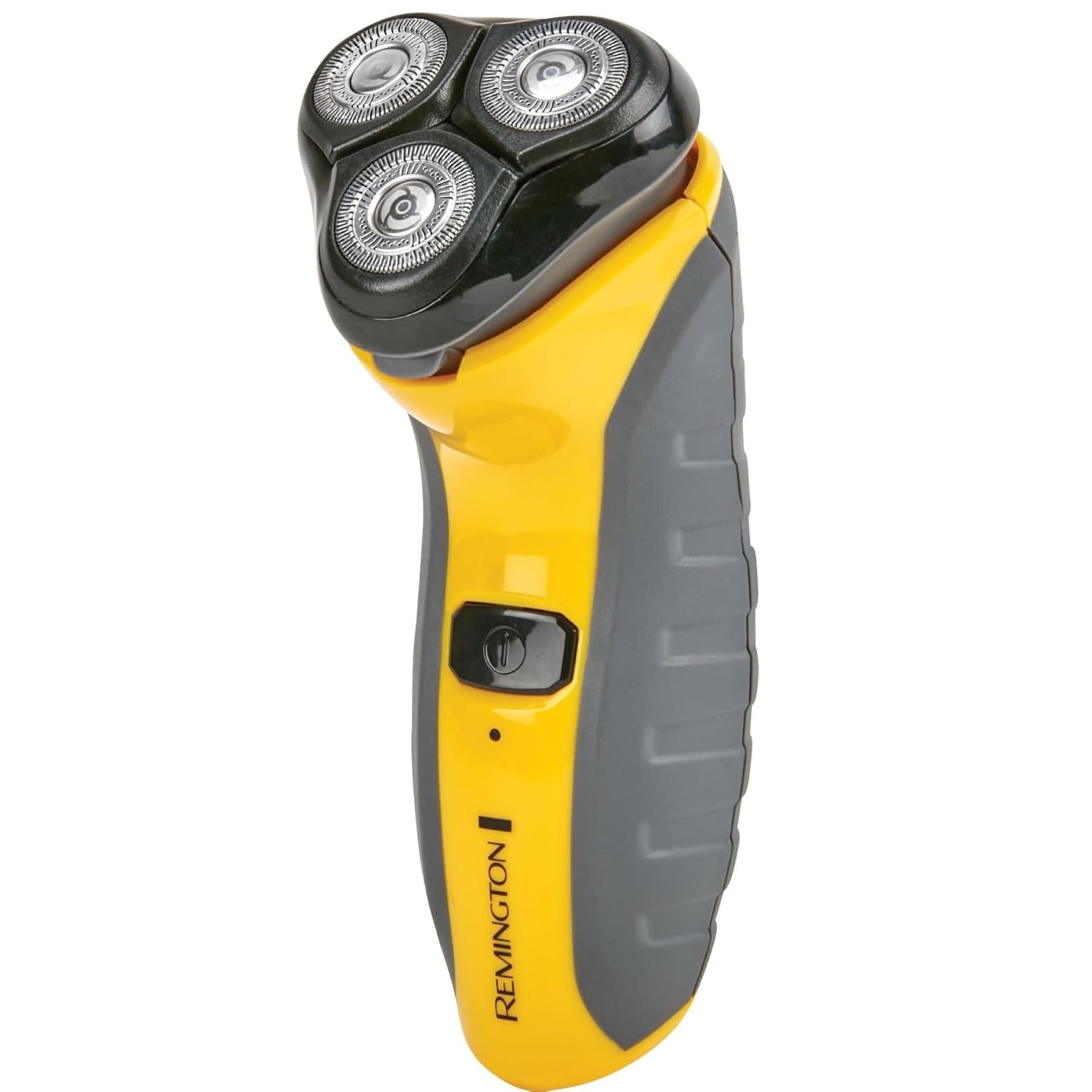 Remington 5100 three rotary heads close-up highlighting flexible contouring for closer shaves