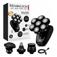 Remington Balder MAX front view showing ergonomic grip and heads for comfortable handling