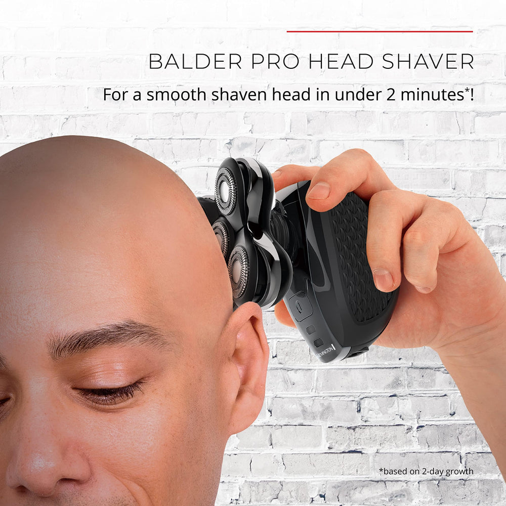 Remington Balder Pro detailed view of blades and tracks for efficient trimming