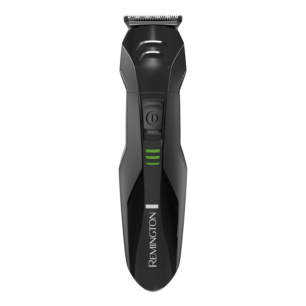 Remington close-up of full-steel blades highlighting sharpness benefit