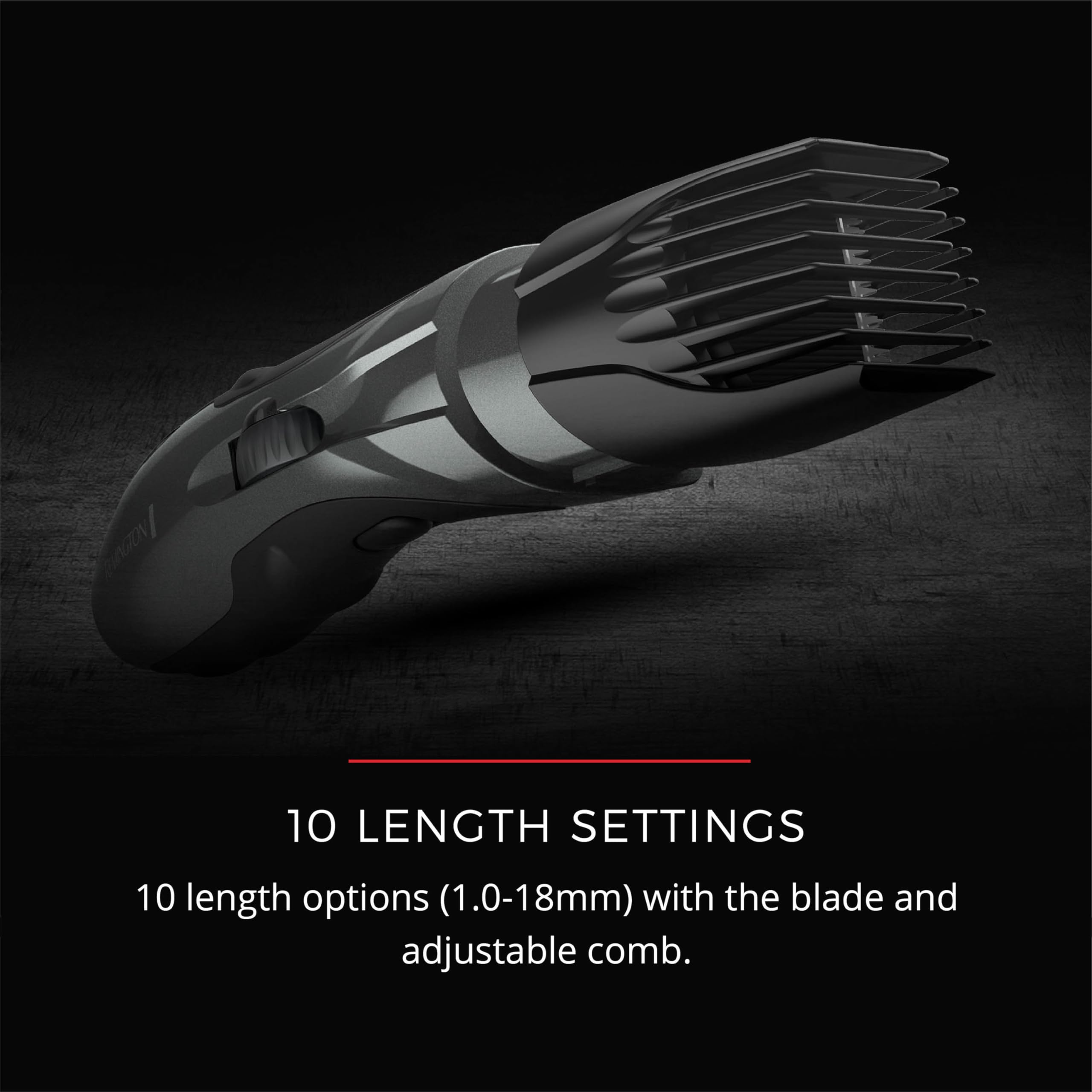 Remington ceramic blade close-up highlighting smooth cutting performance