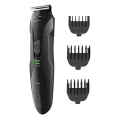 Remington front view of trimmer showing compact design and control