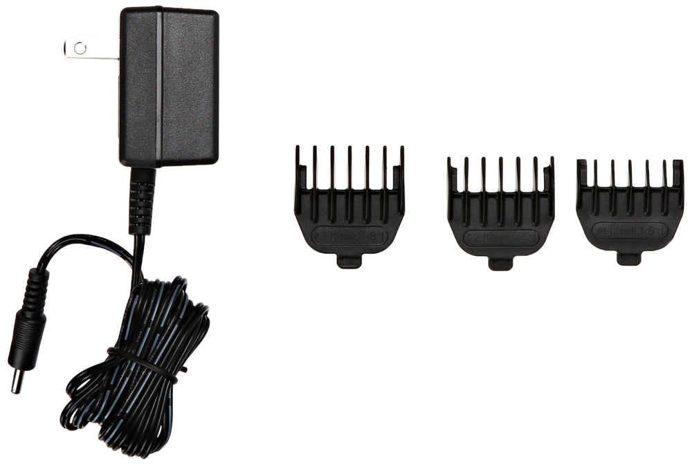 Remington detached trimmer head displaying easy cleaning advantage