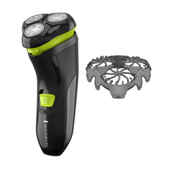 Remington Ultrastyle front profile showing compact design and ergonomic grip benefit