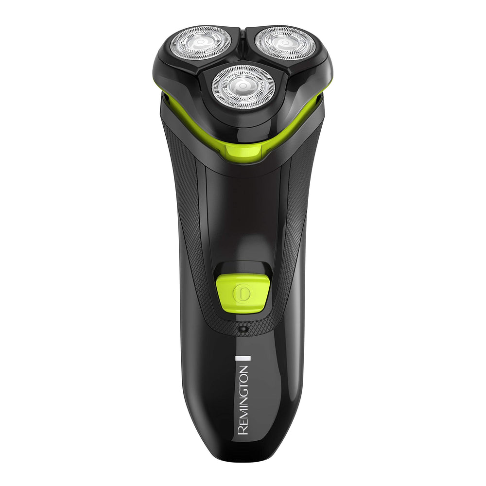 Remington Ultrastyle close-up of triple rotary heads highlighting smooth contouring benefit