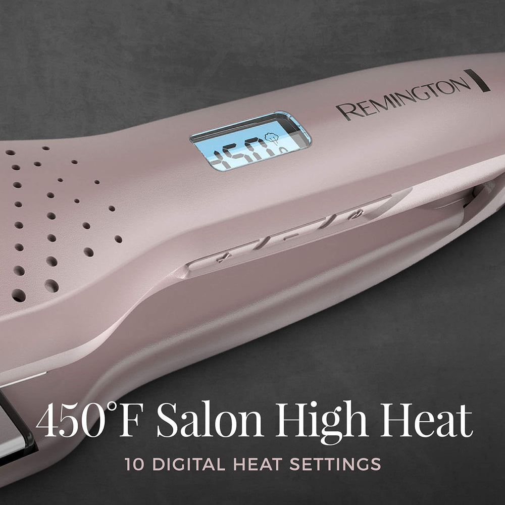 Remington LCD temperature display and digital controls for precise heat benefit