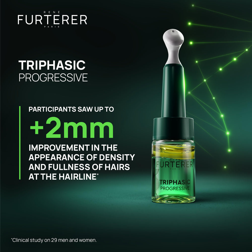 René Furterer close-up of single ampoule highlighting dose convenience