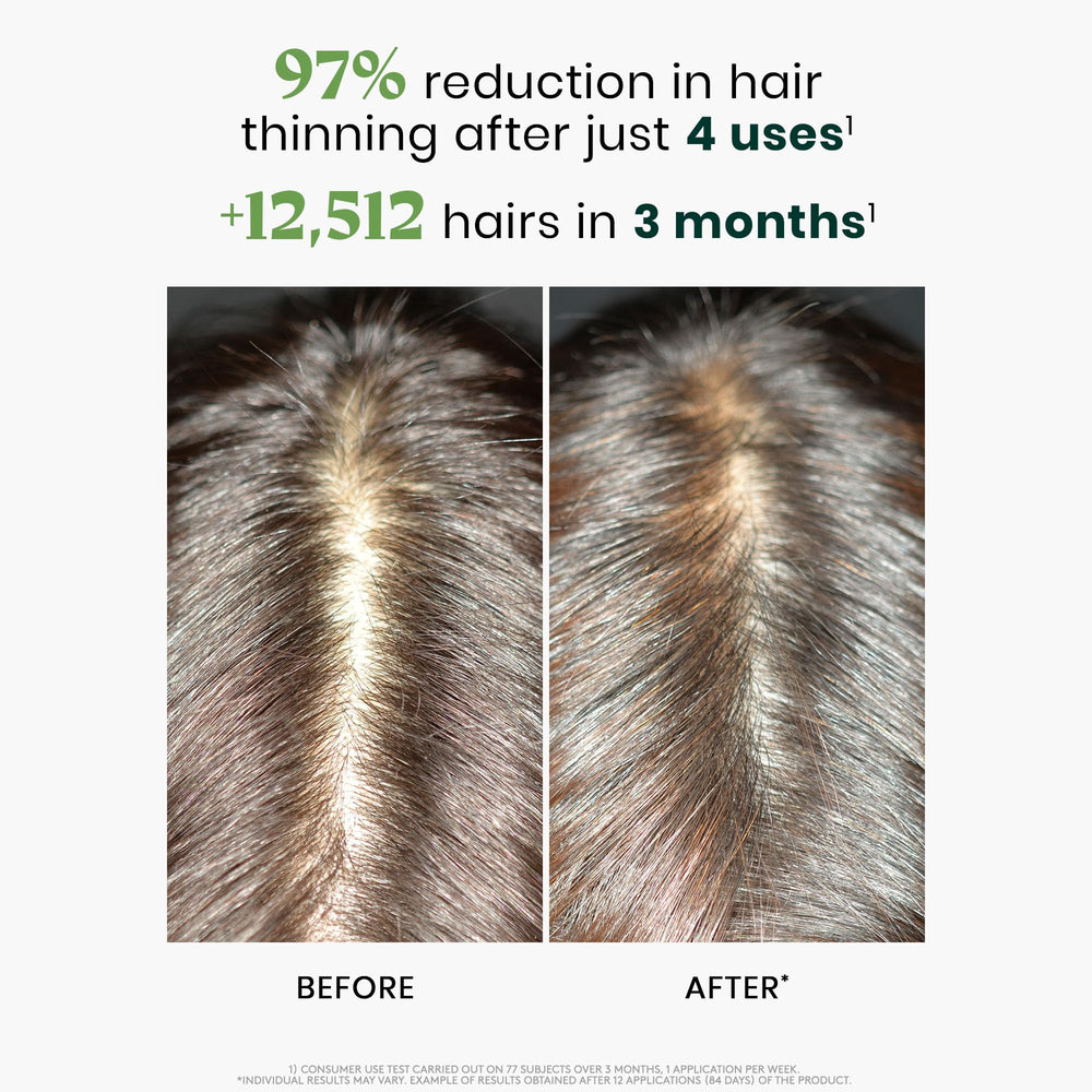 René Furterer serum texture drop illustrating lightweight formula for easy scalp absorption