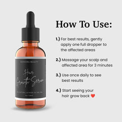 Rennora Beauty dropper dispensing serum highlighting precision and easy dosing